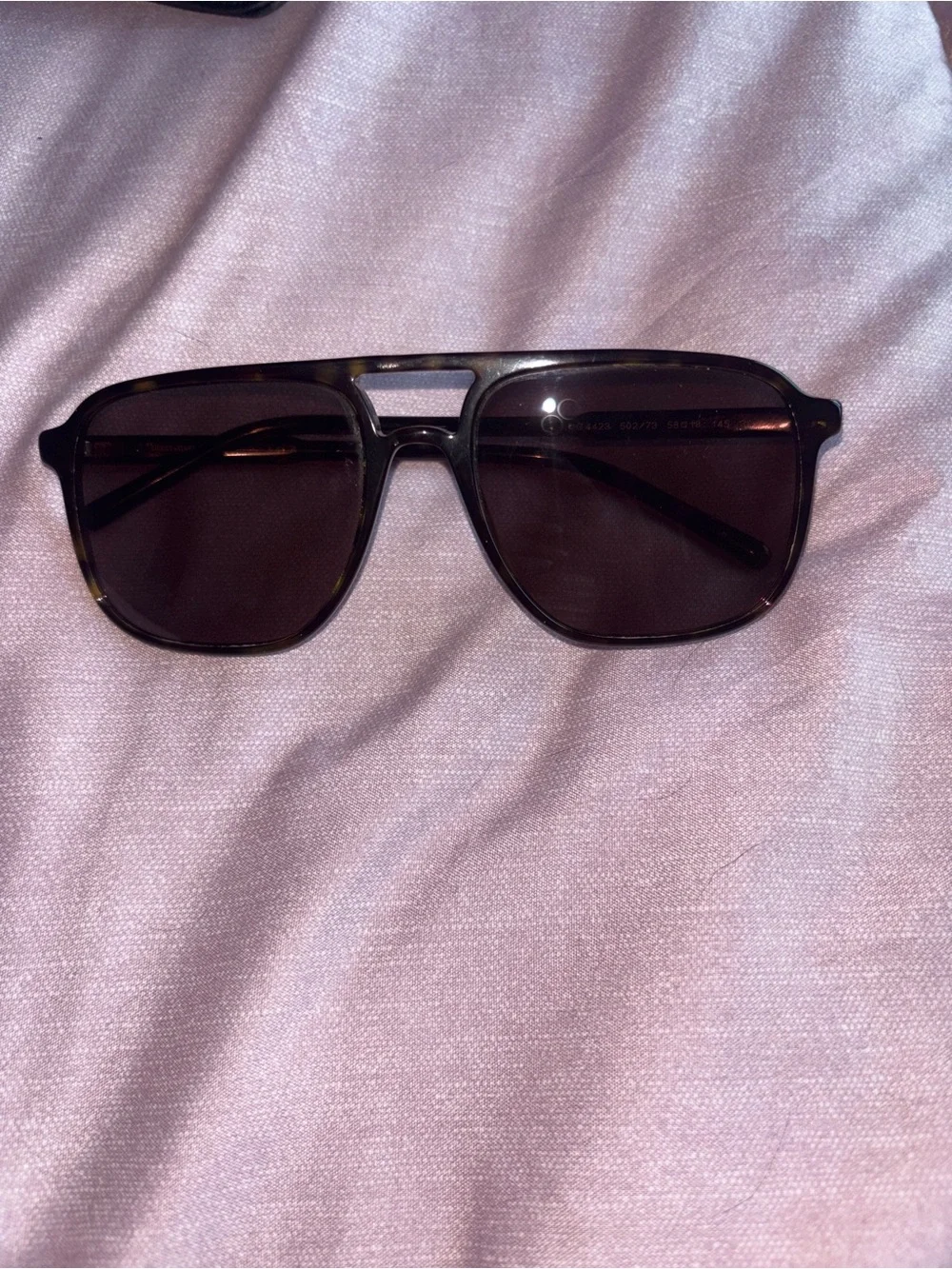 Classic Square Sunglasses in Dark Tortoiseshell